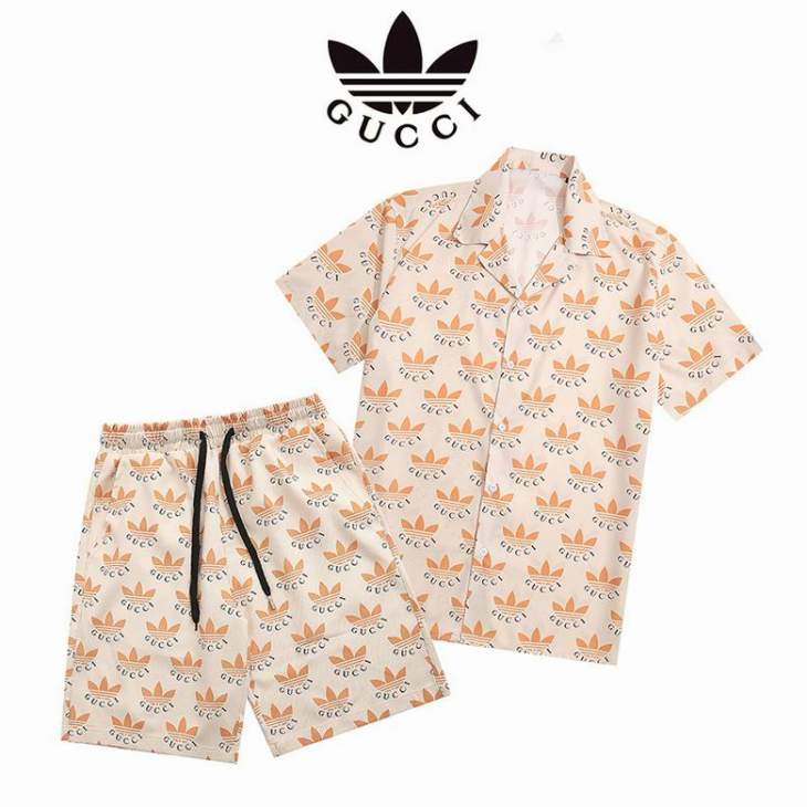 Picture of Gucci Shirt Pant Suits _SKUGucciM-3XLjdt0721837